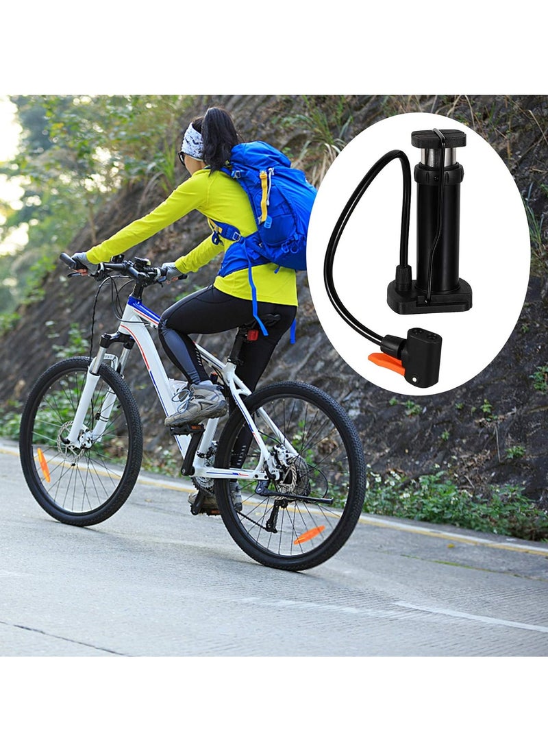 Portable Air Foot Pump for Motorbike for Cars Bicycle Football Mattress etc.Efficient Inflation with Universal Valve Compatibility