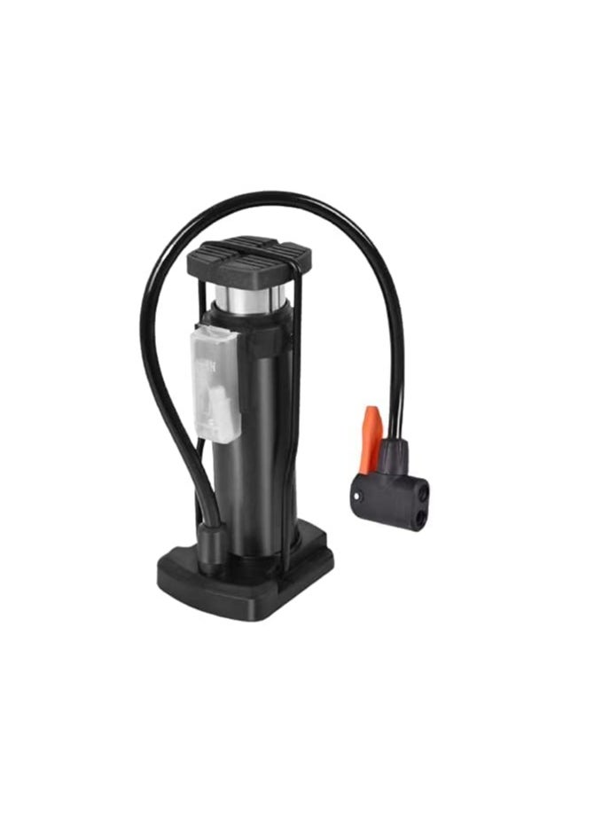 Portable Air Foot Pump for Motorbike for Cars Bicycle Football Mattress etc.Efficient Inflation with Universal Valve Compatibility