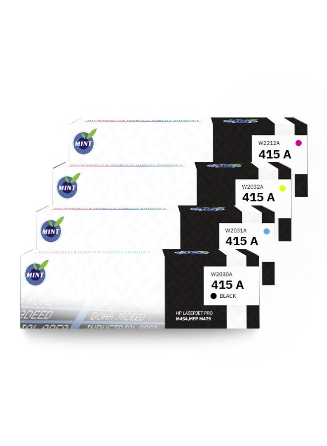 منت طقم حبر  415A  منت متوافق مع اتش بي - Image 1