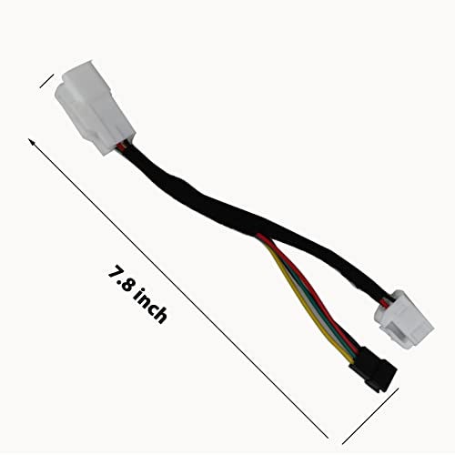 PGTOPONE 2PC Harness Wire Adapters Connectors Compatible with Toyota Corolla 2020-2023 Rear Reflector Bumper Upgrade Fog Lights - Image 2