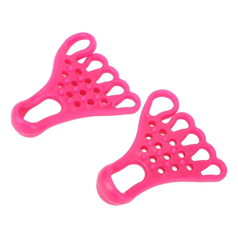 Toe Foot Stretcher Muscle Relaxation TPR Foot Massage Separator Stretching Band for Fitness Valgus Rose Red - Image 5