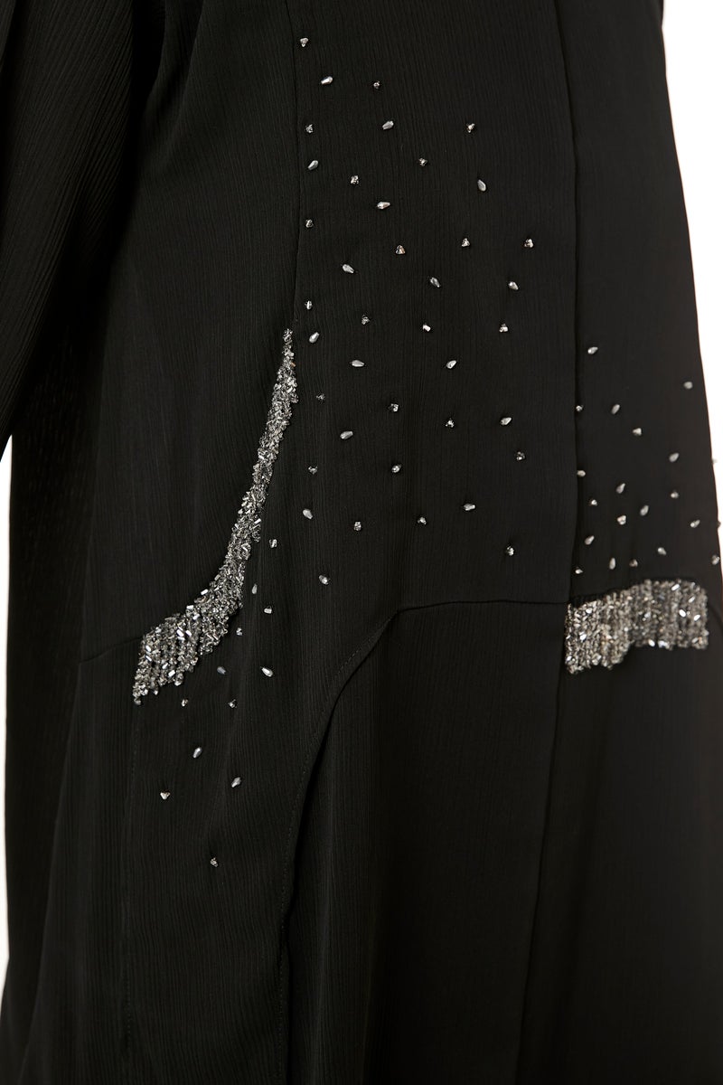 Moistreet Embellished Long Sleeve Top & Pant Set - Image 5