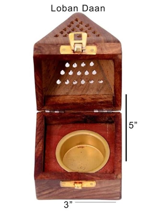 erorex Wooden Bakhoor Burner Small - Image 2