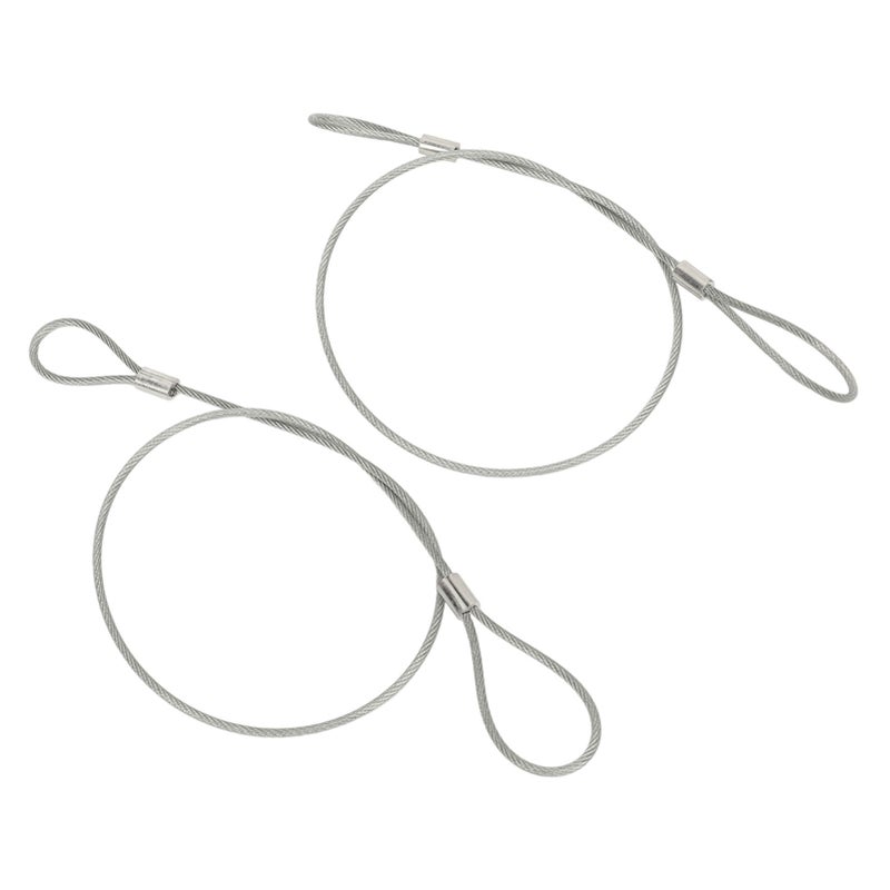 2Pcs Emergency Hood Release Cable Kit RP604802 Replacement for Corvette C4 1984 to 1996 - Image 4