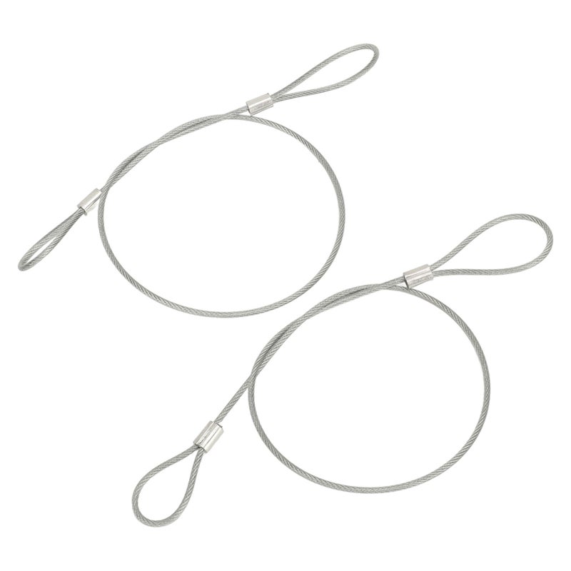 2Pcs Emergency Hood Release Cable Kit RP604802 Replacement for Corvette C4 1984 to 1996 - Image 5