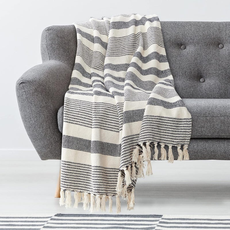 Americanflat Throw Blanket, 50x60, Black and White - Image 3