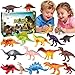 Kimicare Kids Dinosaur Figures Toys 18 Pcs Plastic Dinosaur Toys for Kids 35 STEM Educational Realistic Dinosaurs Figurine Playset for Toddlers Dino Toy Birthday Gifts Boys Girls - Image 3