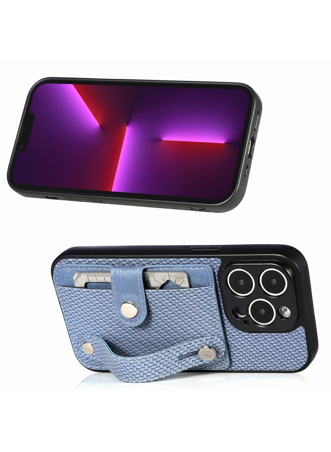 S-TOP Case For iPhone 13 Pro Wristband Kickstand Card Wallet Back Cover Phone Case with Tool Knife - Image 2