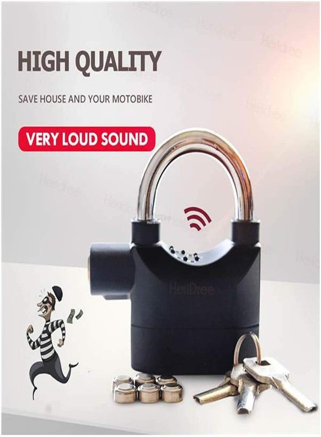 FStyler Painted Finish Security Electronic Alarm Lock (Black) - Image 3