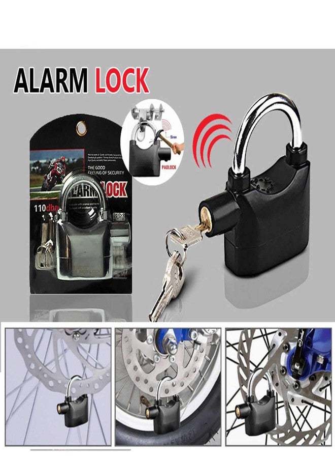 FStyler Painted Finish Security Electronic Alarm Lock (Black) - Image 4
