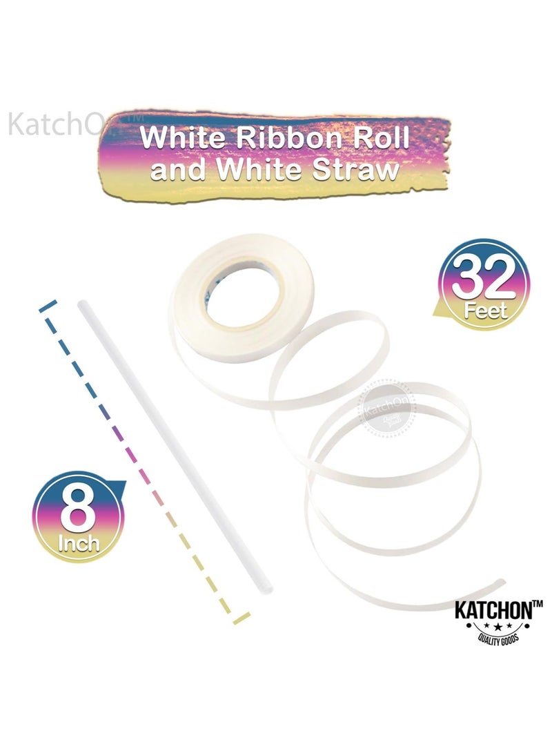 KATCHON Jelly Rainbow Number 2 Balloon for 2nd Birthday and Anniversary Party Decorations - Image 3