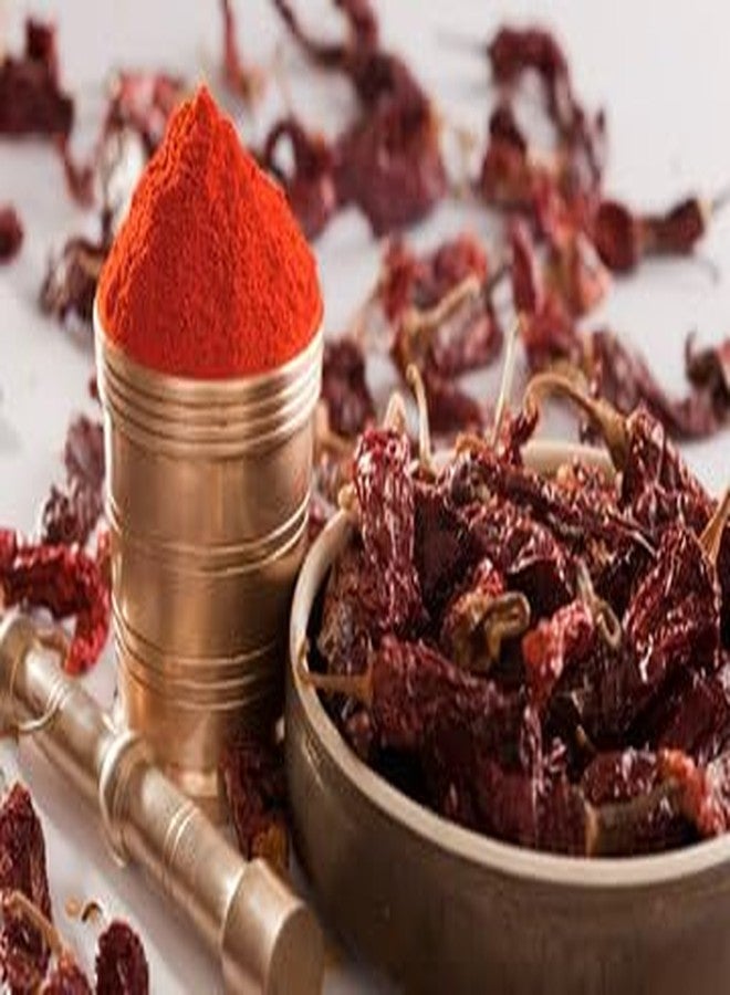 Phoran Kashmiri Red Chilli Powder 100 GM | Pure Red Color | Kashmiri Red Spice | Mild Flavoring for Indian Cooking, Rich in Vitamin C - Image 1