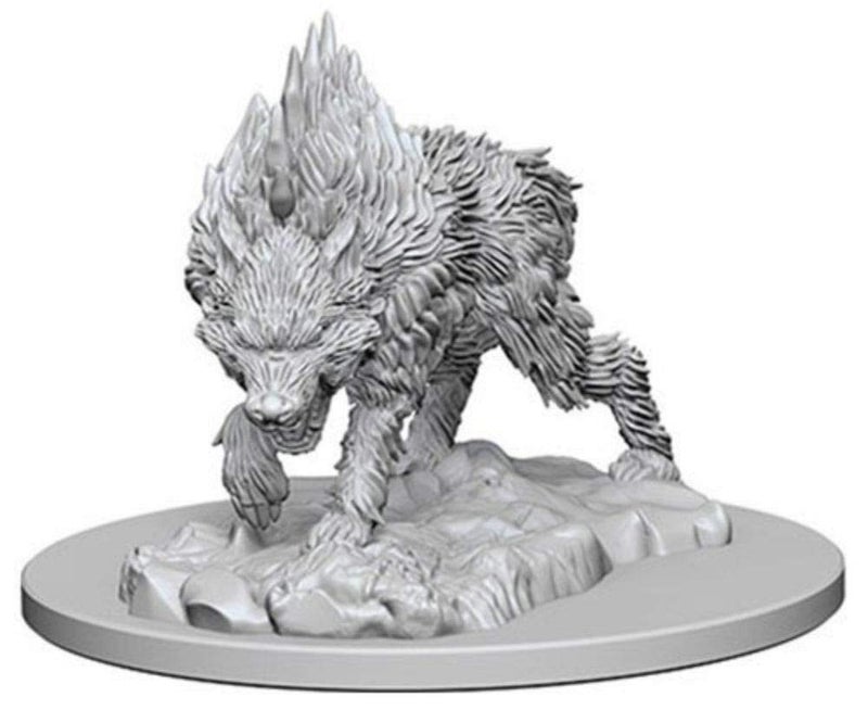 WiZKiDS Pathfinder Deep Cuts Unpainted Miniatures: Wave 4: Dire Wolf - Image 3
