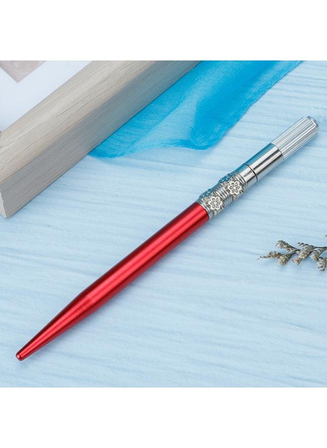 Thoraya - Manual Eyebrow Eyeliner Lip Tattoo Microblading Pen Semi permanent Makeup Tool Red - Image 1