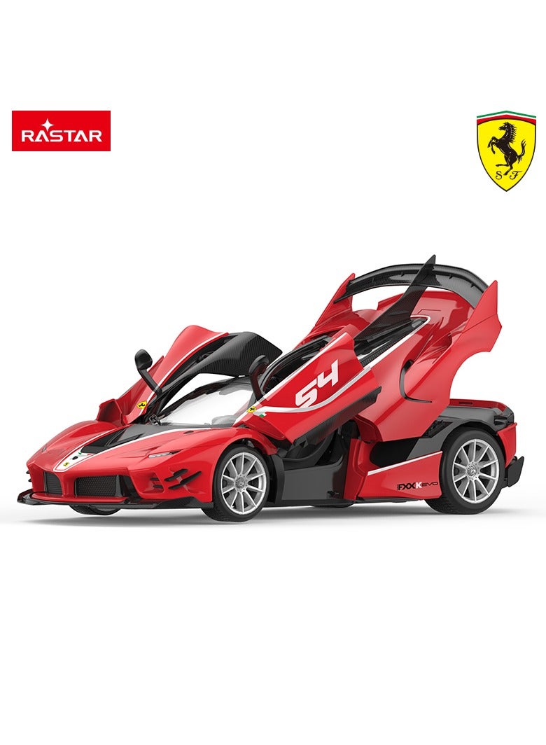 RASTAR RC Car Kits to Build, 1/18 Ferrari FXX-K EVO Supercar Assembly Building Kit with Remote Controller, 92PCs, STEM Kits for Kids and Adult, Ages 8+ - Image 2