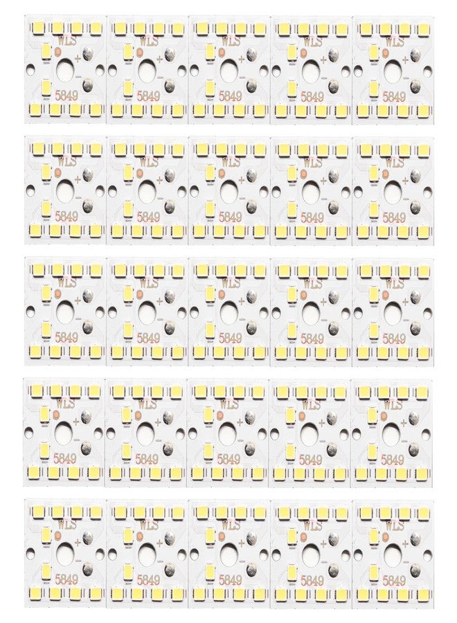 UNIVERSAL HUB 9W Mcpcb 40PCS Led Light Energy Efficiency High Brightness Working with Led Driver Cool White - B22D - Image 1