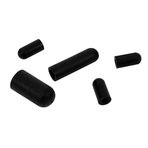 Performance Tool W5232 Vacuum Cap Assortment (80 Piece) , Black - Image 3