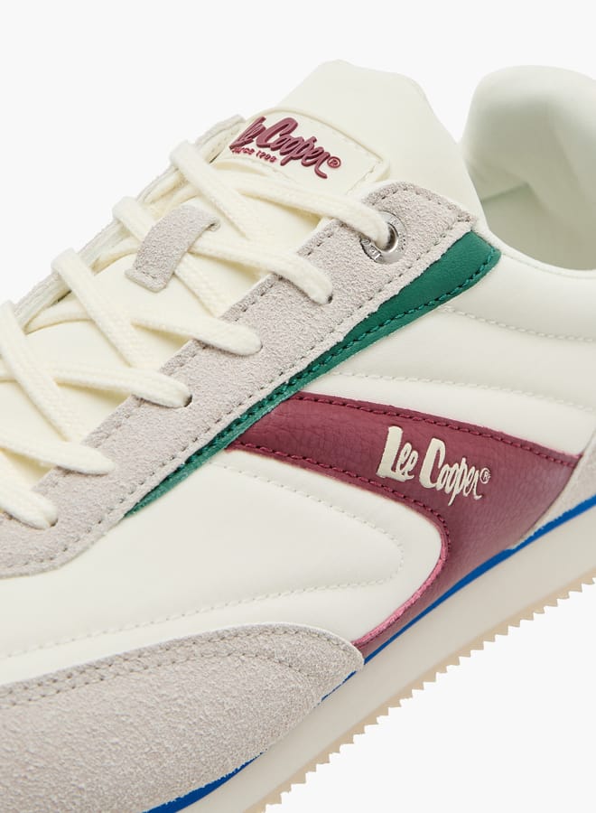 لي كوبر حذاء رجالي بأربطة وتصميم ملون  - Image 4