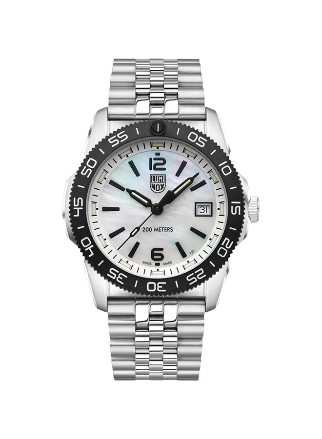 Luminox Women's Analog Round Shape Stainless Steel Wrist Watch XS.3126M - 39 Mm