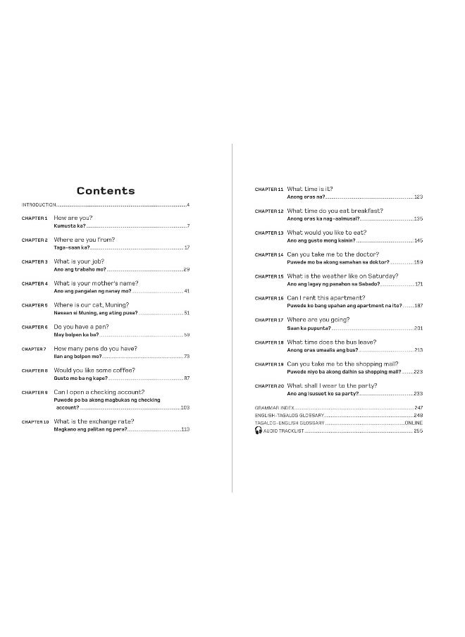 null - Learning Tagalog: Learn to Speak, Read and Write Filipino/Tagalog Quickly! (Free Online Audio & Flash Cards) - Image 1