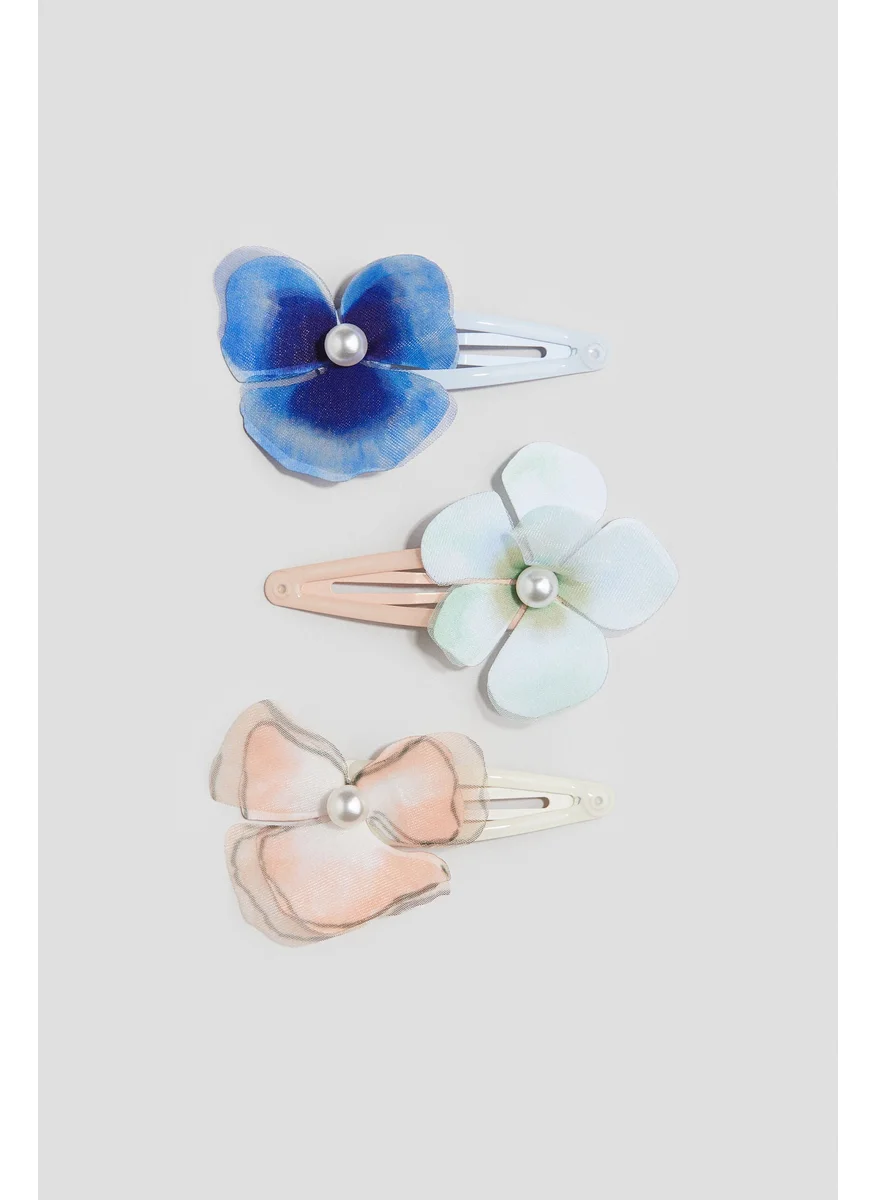 اتش اند ام 3-Pack Appliquéd Hair Clips