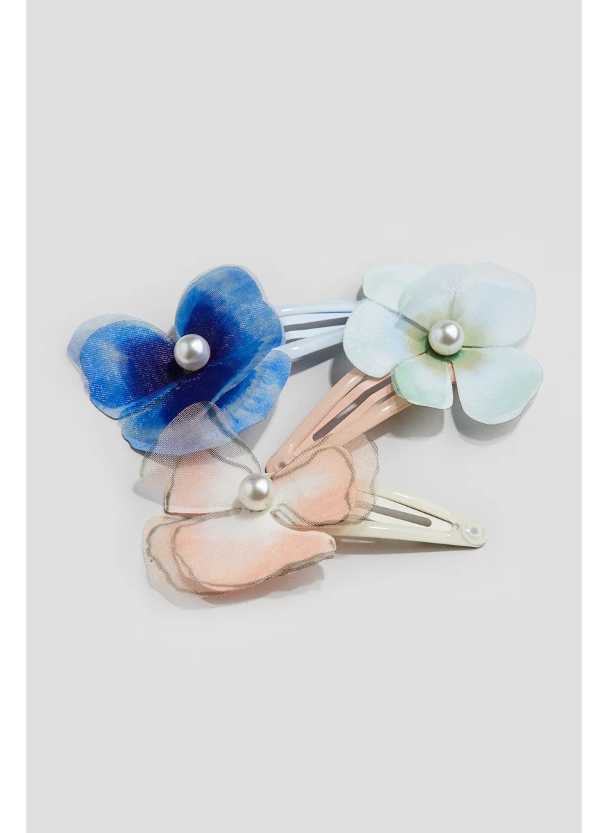اتش اند ام 3-Pack Appliquéd Hair Clips