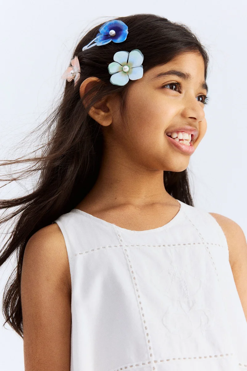 H&M 3-Pack Appliquéd Hair Clips