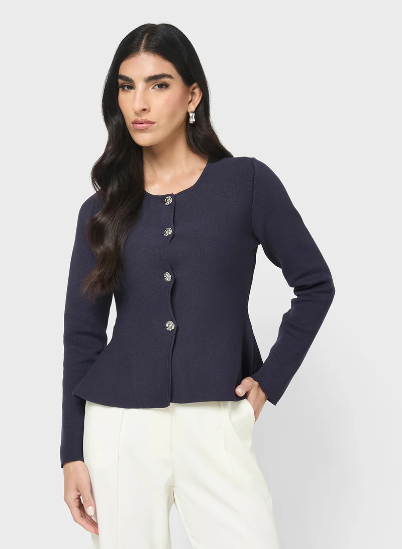 ايلا Button Down Cardigan