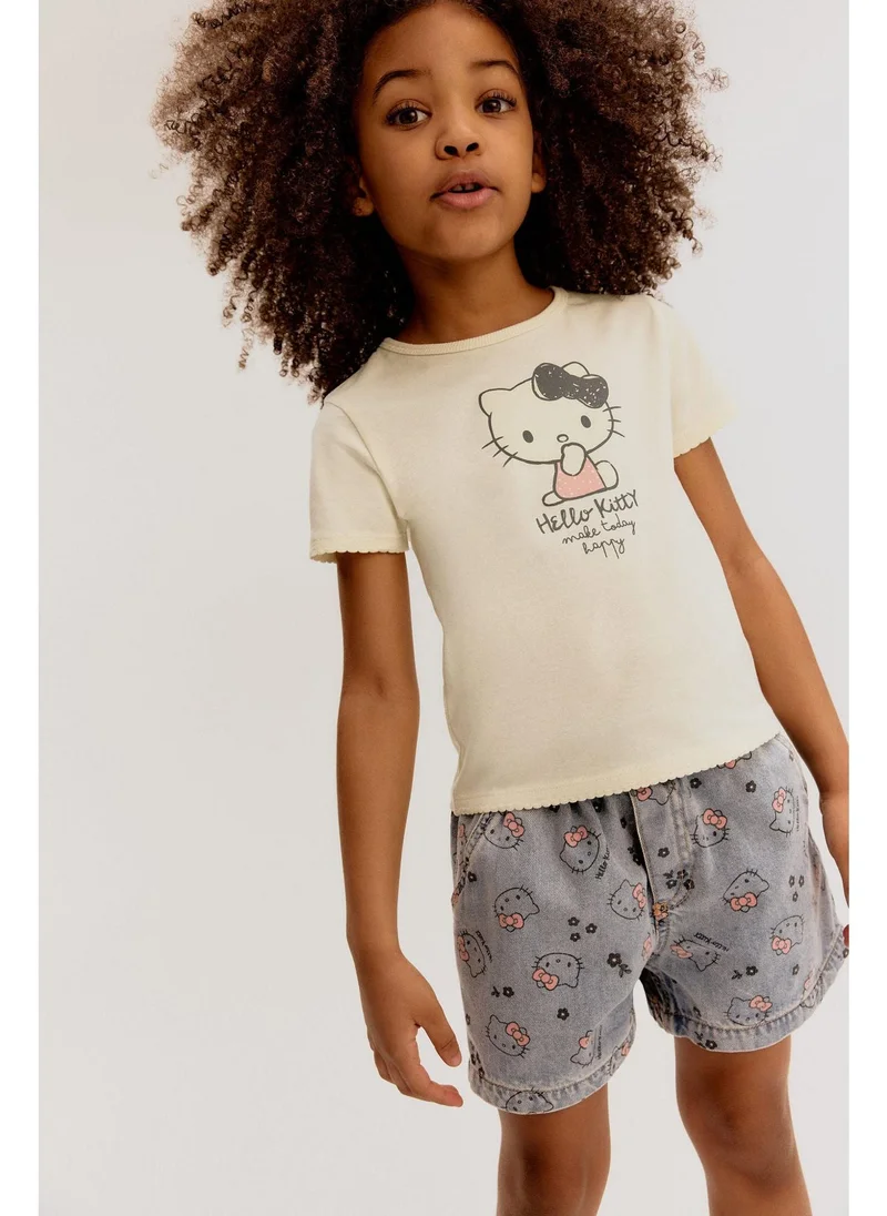 اتش اند ام Printed top