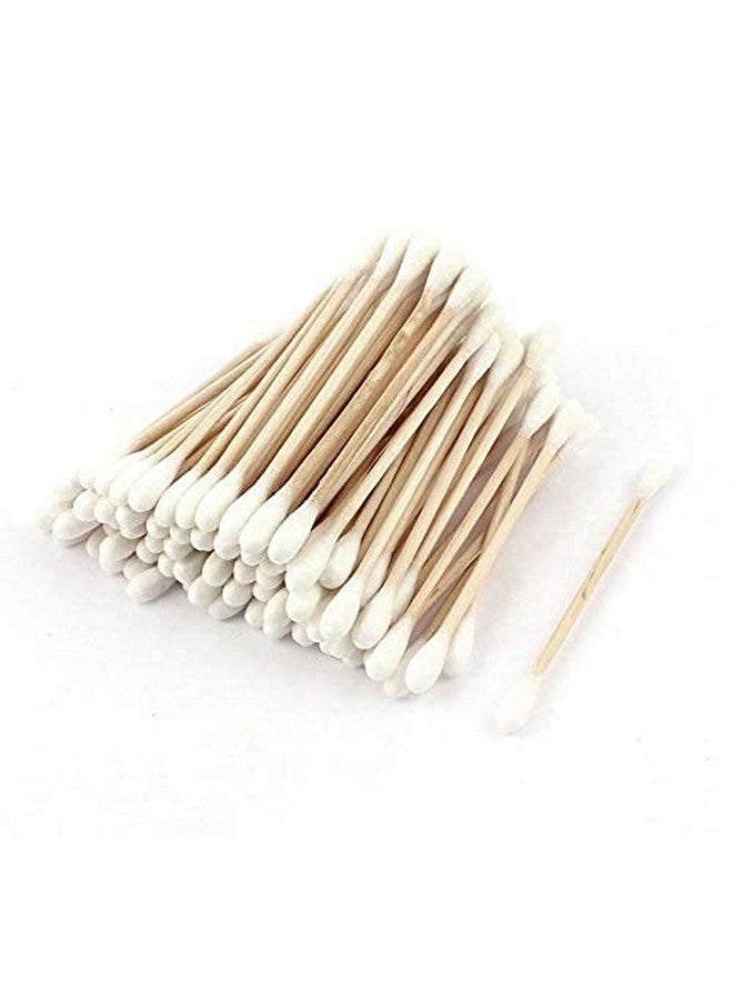 BriKSHi Bamboo Cotton earbuds/swabs Suitable for adult and baby | Multipurpose Double tip cotton swabs pack of 4 - Image 1