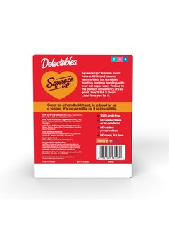 Hartz Delectables Squeeze Up Seafood Variety Pack, Creamy Squeezable Puree, Lickable Wet Cat Treats, Grain Free, No Added Fillers, No by-Products, No Added Preservatives, 0.5 Ounces Tube, 54 Tubes Total  - Image 5