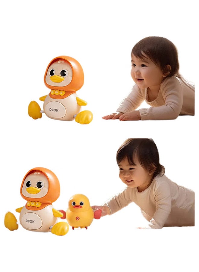 Cookss Children'S Toy Swinging Duck, Fun Crawling Duck, Baby Crawling Toy, For Boys And Girls Aged 0-3 Birthday Gift - Image 1