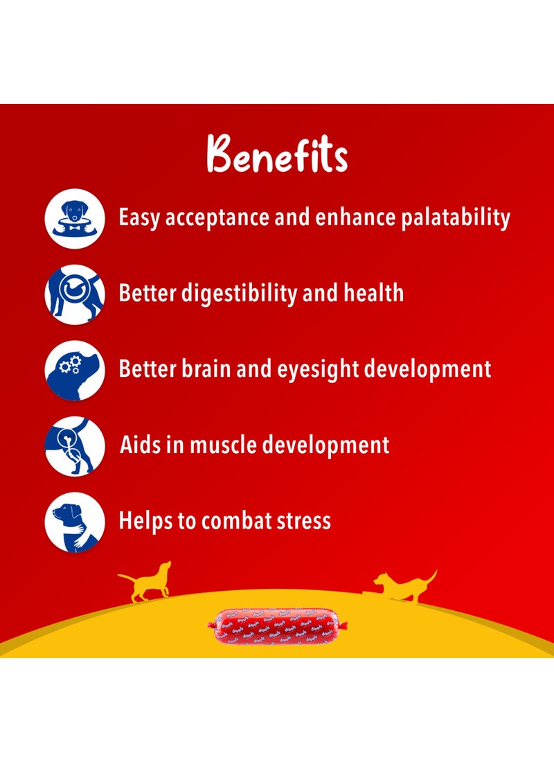 Drools نقانق دجاج حقيقية للكلاب 6 قطع - Image 4