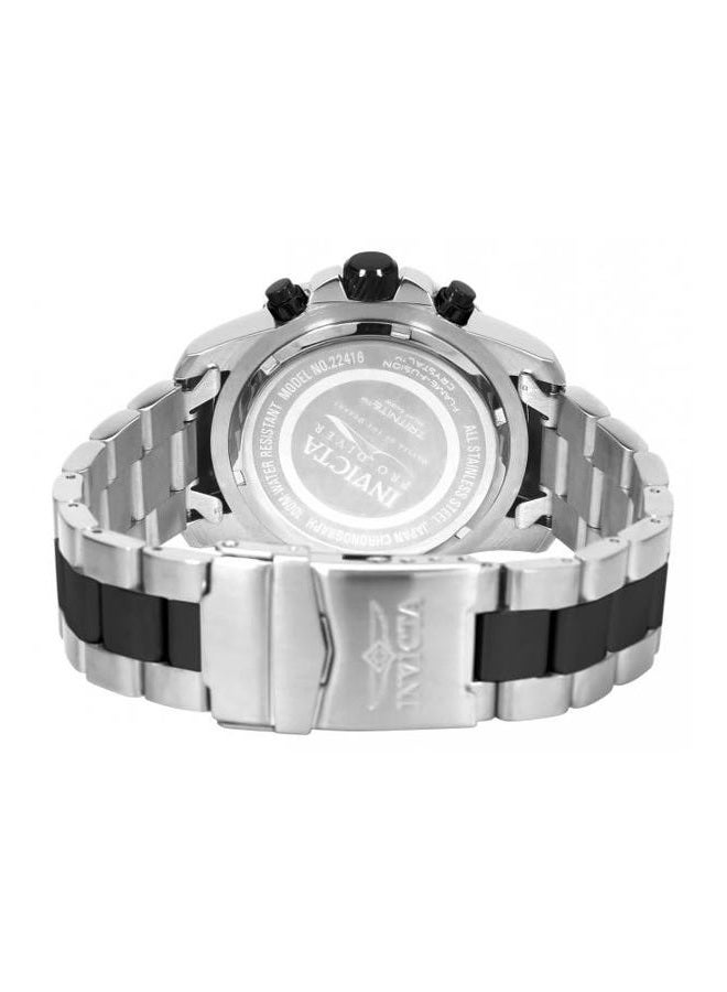 Invicta Mens Quartz Watch, Analog Display and Stainless Steel Strap 22416 - Image 4