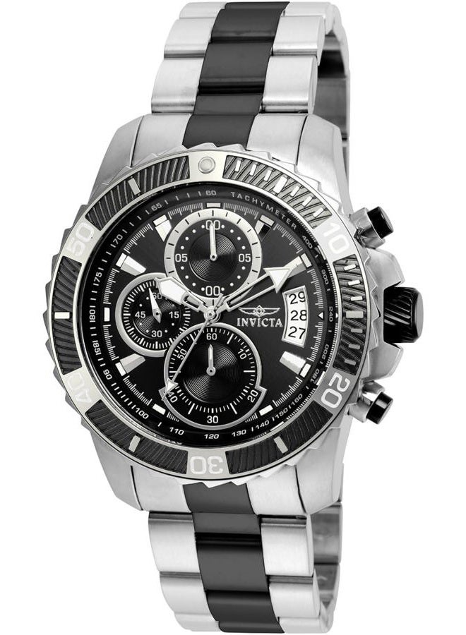 Invicta Mens Quartz Watch, Analog Display and Stainless Steel Strap 22416 - Image 1