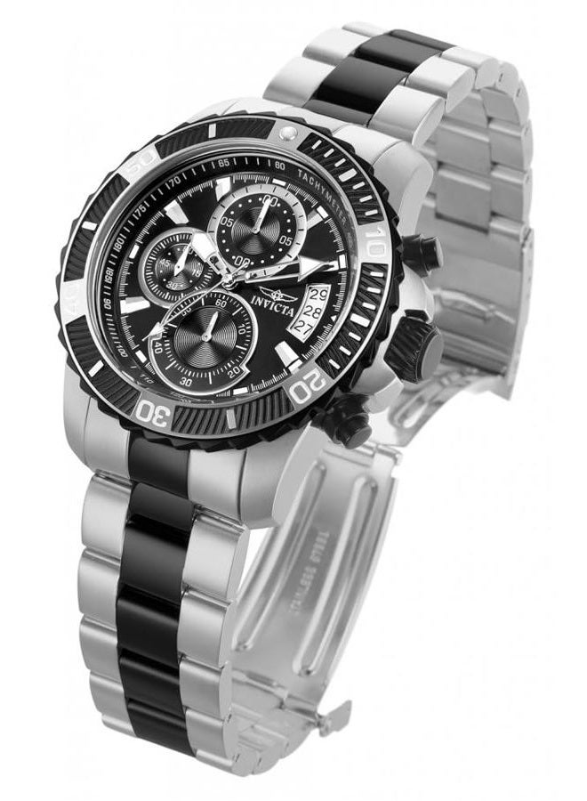 Invicta Mens Quartz Watch, Analog Display and Stainless Steel Strap 22416 - Image 2