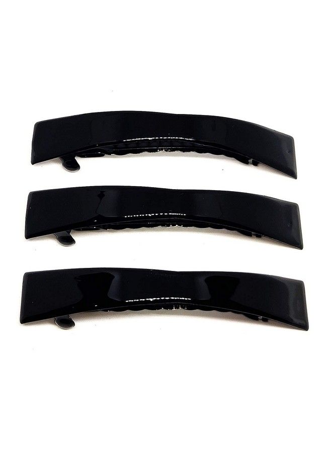 advancedestore Black Metal Hair Back Clips/Hair Back Pins6 Pieces - Image 3