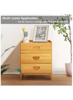 HXDream Bedside Table,Nightstand With three drawers,Suitable for study, living room, bedroom  - Image 5