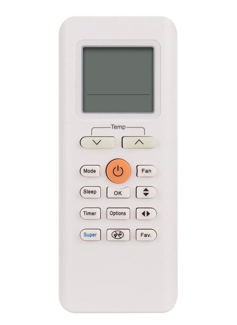 manar New Replacement Remote Control fit for MIDEA , COOL WAVE , CARRIER  - Image 1