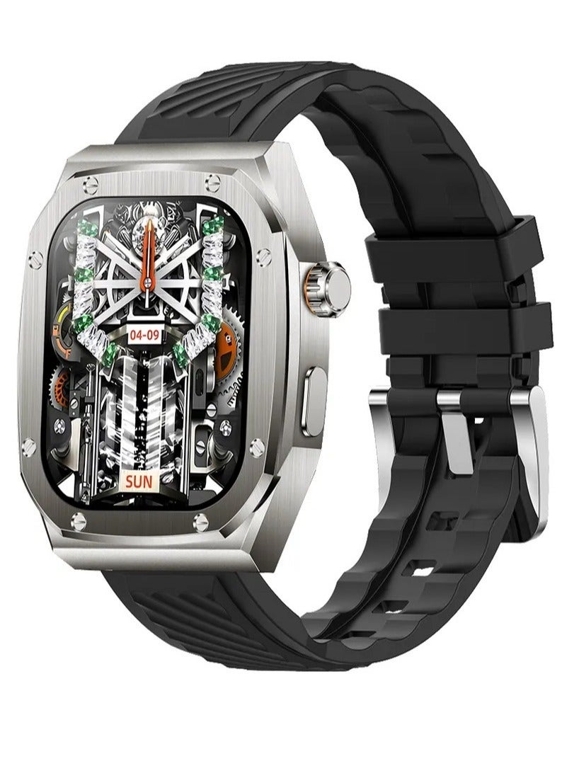 Z79 Max Smartwatch with HD Screen NFC Compass Function Custom Dial Bluetooth Calls Music Player and Health Monitor - Image 1