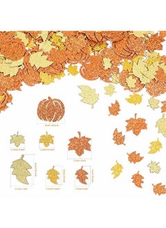 300 Pieces Fall Glitter Maple Leaf Pumpkin Party Table Confetti Autumn Harvest Thanksgiving Confetti Baby Shower Table Scatter Confetti For Halloween Girls Birthday Bridal Shower Decor 3 Styles - pzsku/ZE69B08CC36A89457E2CCZ/45/_/1652701859/c559e7fe-07b6-4f57-86b8-3e019491bc29