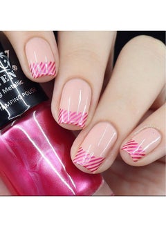 PUEEN Rocking Metallic Stamping Nail Polish Nail Art Color Set Of 6 Metallic Colors 12Ml Each Bh000994  - Image 3
