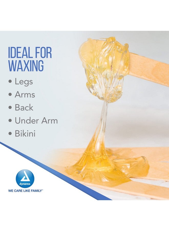 Dynarex Tongue Depressors, Sterile, 5.5" Junior-Sized Length, Made From Beige Birch Wood, Comes In Peel-Down Patches, 1 Box Of 100 - Image 4