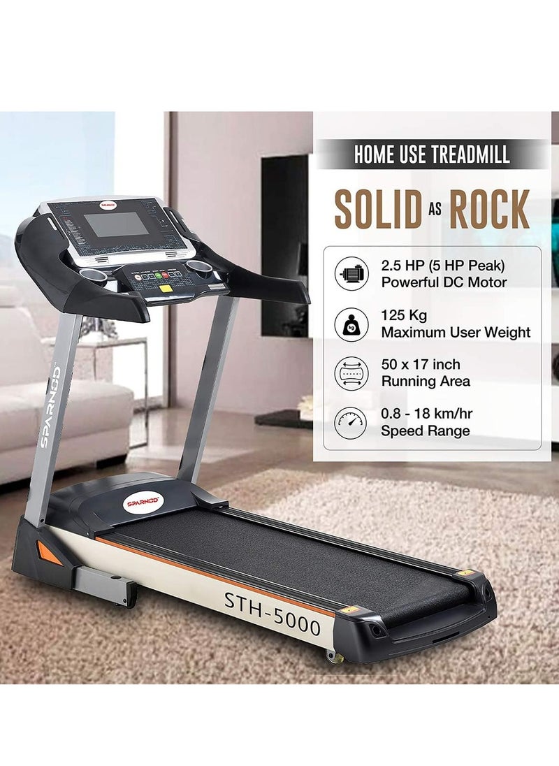 Treadmill Automatic STH-5000 (5 HP Peak) Foldable Motorized Treadmill for Home Use - pzsku/ZE69B3358DC73F64F1817Z/45/_/1705480545/49d0fd17-66ae-4ce3-a805-149781ce460e