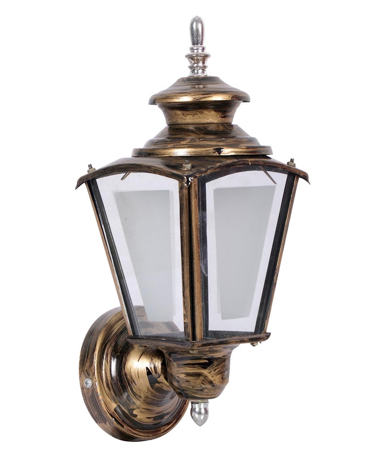 LIODOR Antique Metal Waterproof Outdoor Lighting Exterior Wall Light for Terrace, Gardens, Outdoor Walls, Boundary, Balcony (4) - Image 2