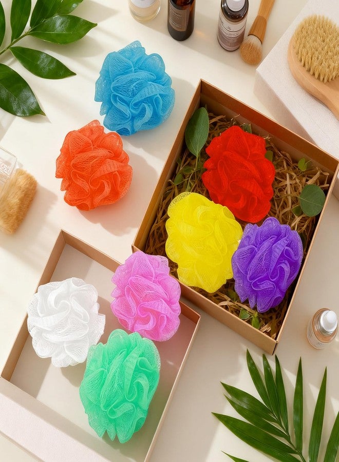 UCEHIPAW 210 Pcs Loofahs Bulk 20g Multicolor Bathing Sponge Cleaning Wash Puff Accessories Soft Mesh Shower Luffas Exfoliating Body Scrubber Packs for Women Men Travel - Image 4