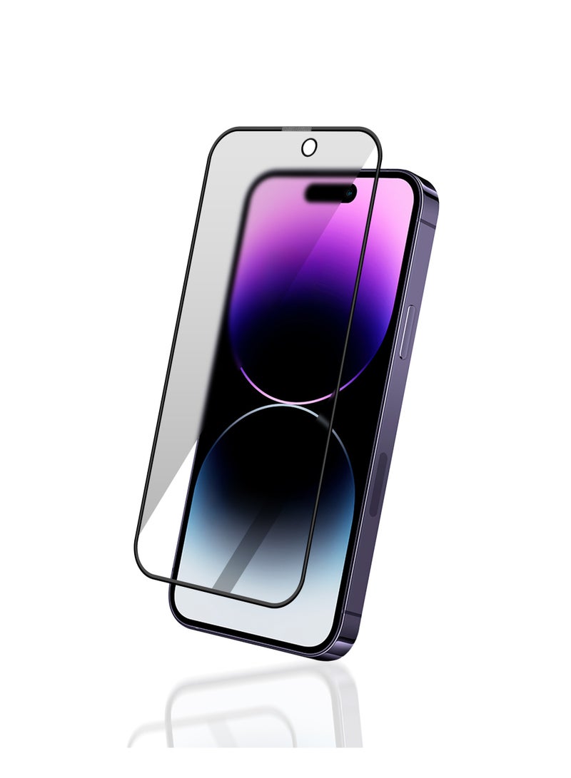 Maxwell Electronics Maxwell 3D Matte Privacy Anti-Peep HD Screen Protector Compatible with iPhone 14 Pro Max Privacy Protection Anti-Static, Oleophobic Coating, Anti-Dust, Easy to Install, Non Bubble Installation - Image 1