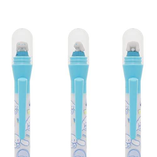 SUNSTAR Sun-Star Stationery Sanrio S4649192 Oil-Based Ballpoint Pen, Round Dome Pen, Cinnamoroll - Image 4
