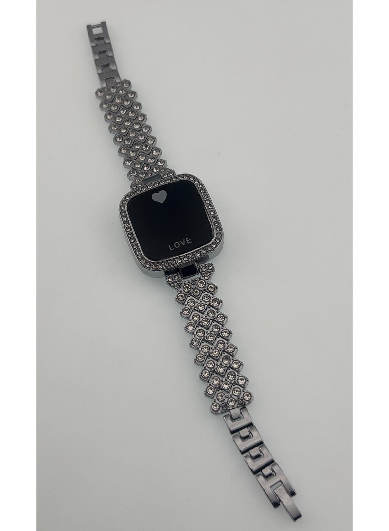 Women’s Luxury LED Crystal Love Watch – Elegant Fashion Accessory - Image 3
