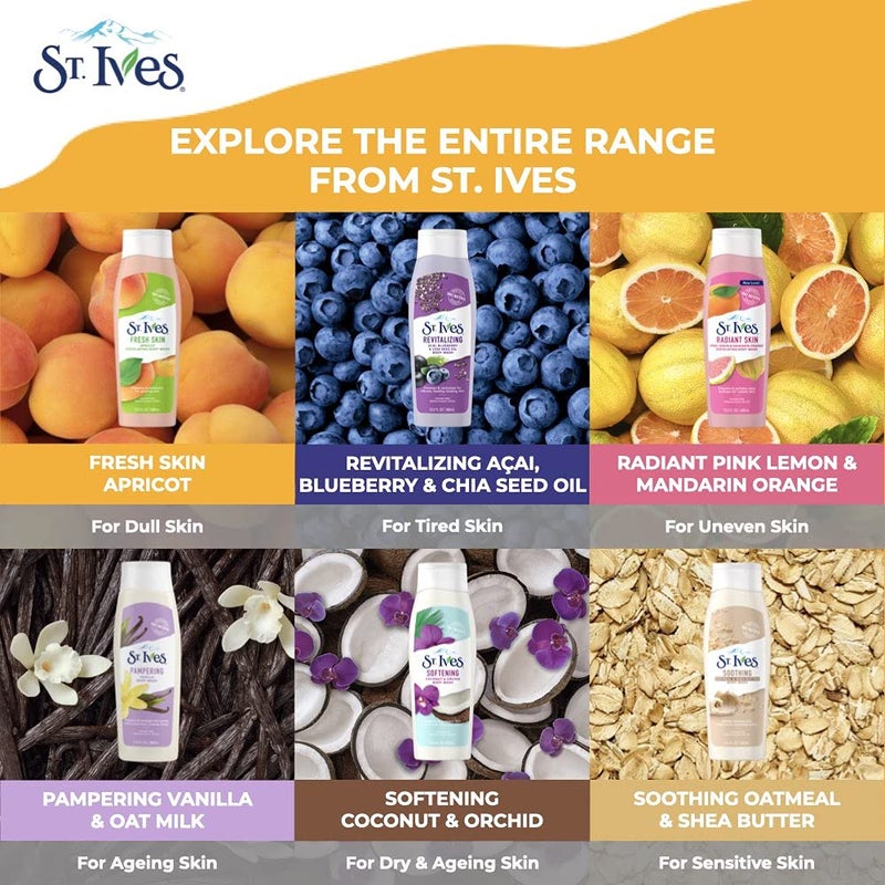 St. Ives Softening Body Wash, Coconut and Orchid, 13.5 oz - Image 4